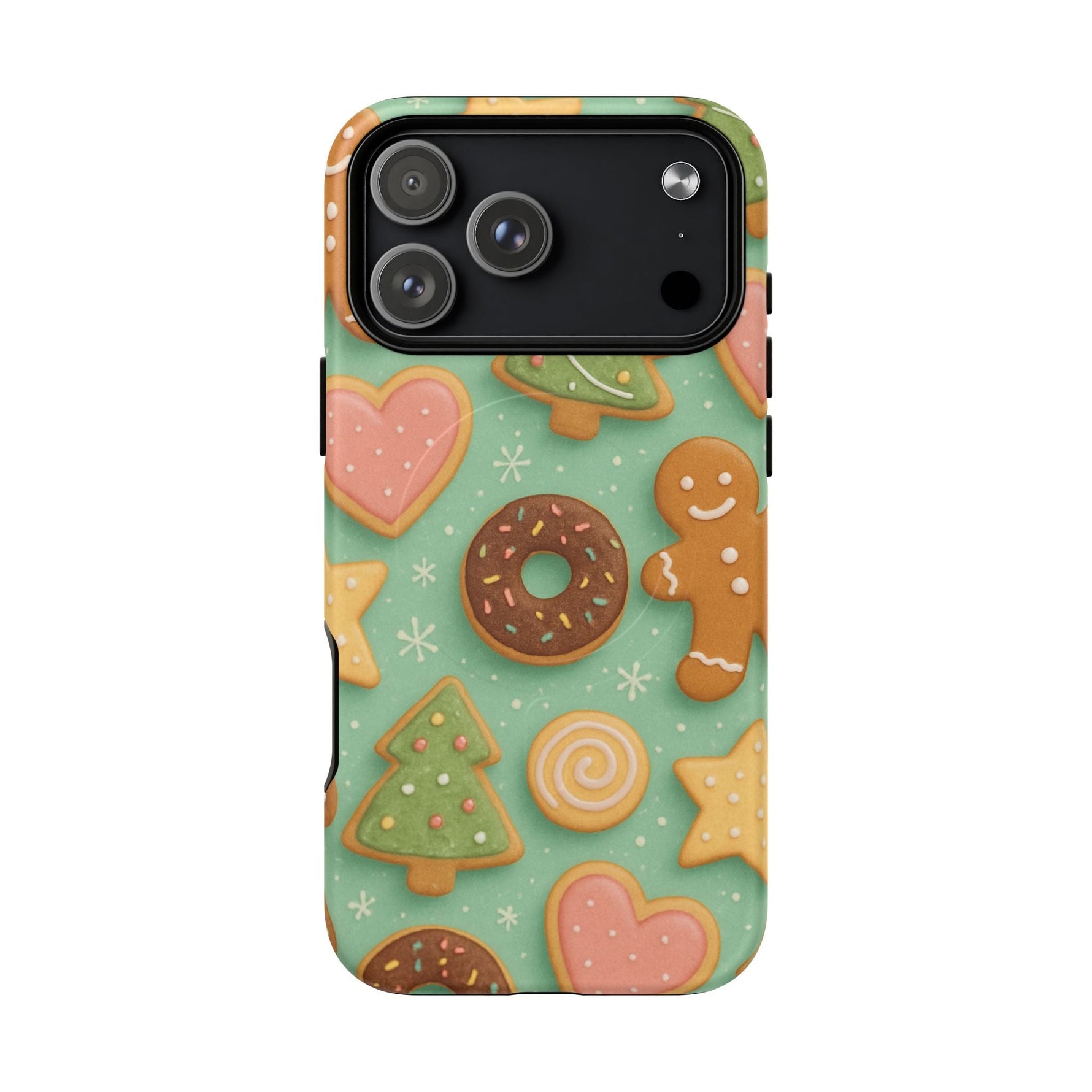 Holiday Cookie Pattern iPhone Case — MagSafe compatible  Shamo's iPhone 17 Pro Max / Matte