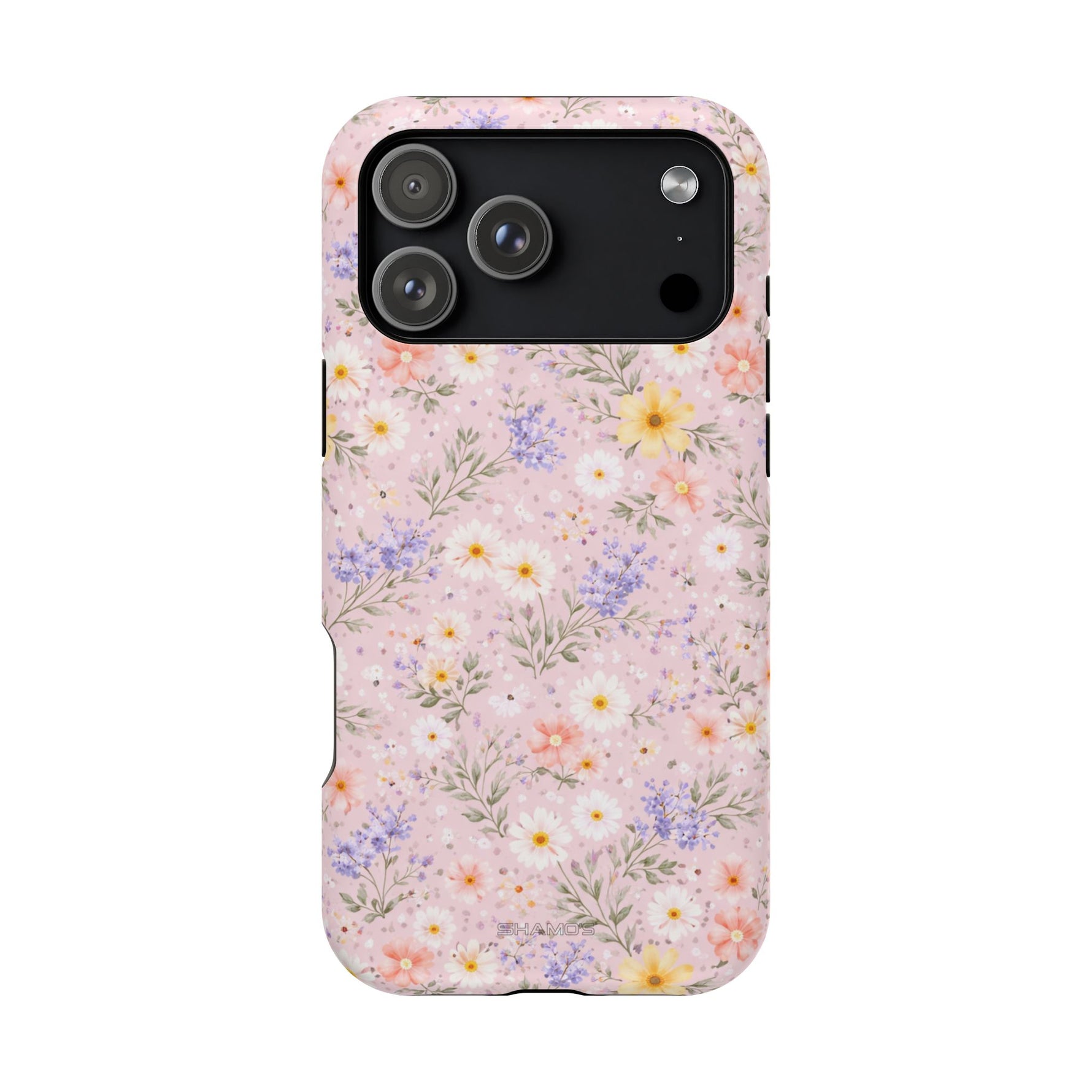 Pastel Floral MagSafe Compatible Magnetic Impact Phone Case