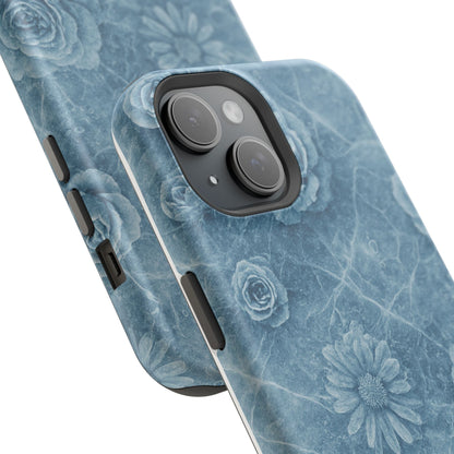 Frozen Flower Impact-Resistant iPhone Case — MagSafe Compatible  Shamo's