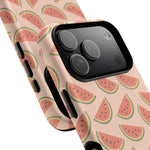 Watermelon Fruit Tough iPhone Case | Compatible with MagSafe - Shamo's
