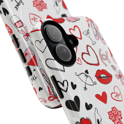 Love Doodle Tough iPhone Case (MagSafe compatible)