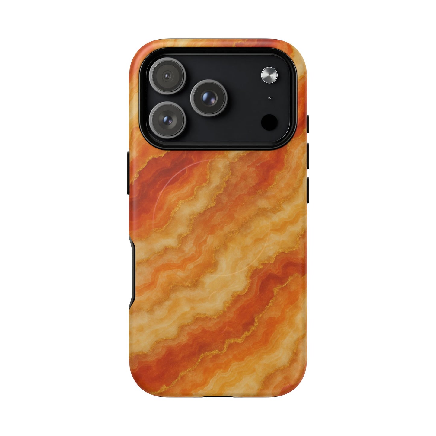 Amber Agate Marble iPhone Case with MagSafe - Shamo's