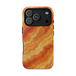 Amber Agate Marble iPhone Case with MagSafe - Shamo's
