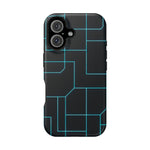 Neon Grid Magnetic Impact-Resistant iPhone Case | MagSafe compatible  Shamo's iPhone 16 / Matte