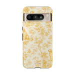 Golden Retriever Pattern Phone Case — Impact Resistant Tough Cases