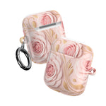 Rose Gold Floral AirPods Case