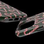 Candy Cane Heart MagSafe Impact-Resistant iPhone Case  Shamo's