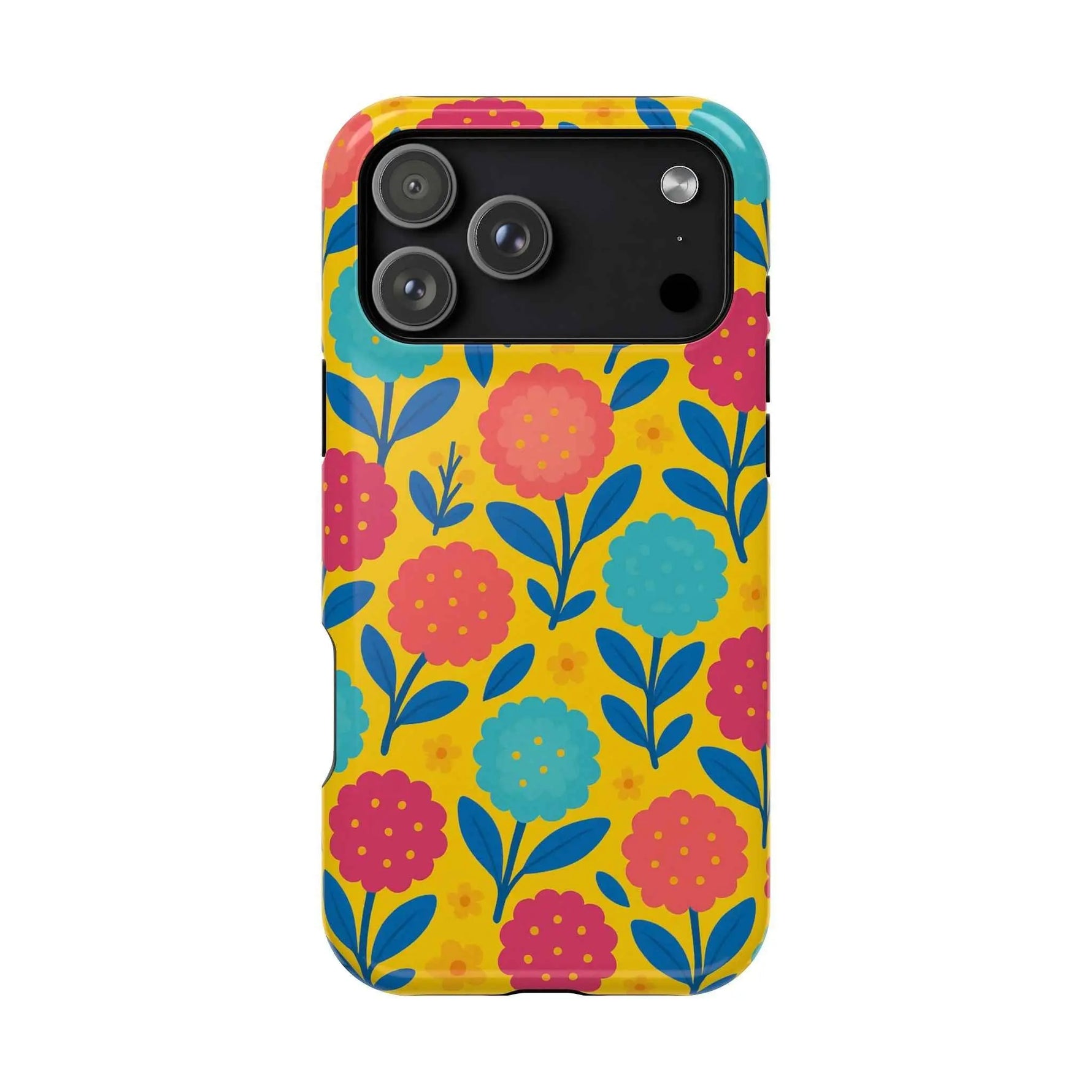 Vibrant Floral MagSafe Phone Case