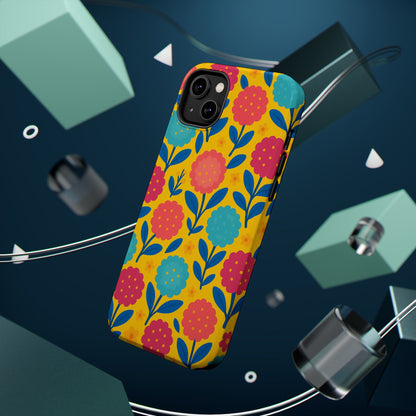 Vibrant Floral MagSafe Phone Case