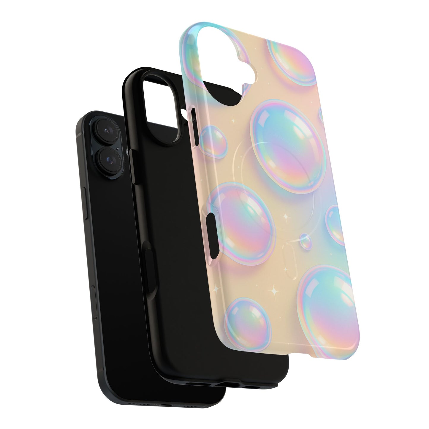 Holographic Bubble iPhone Case - with MagSafe