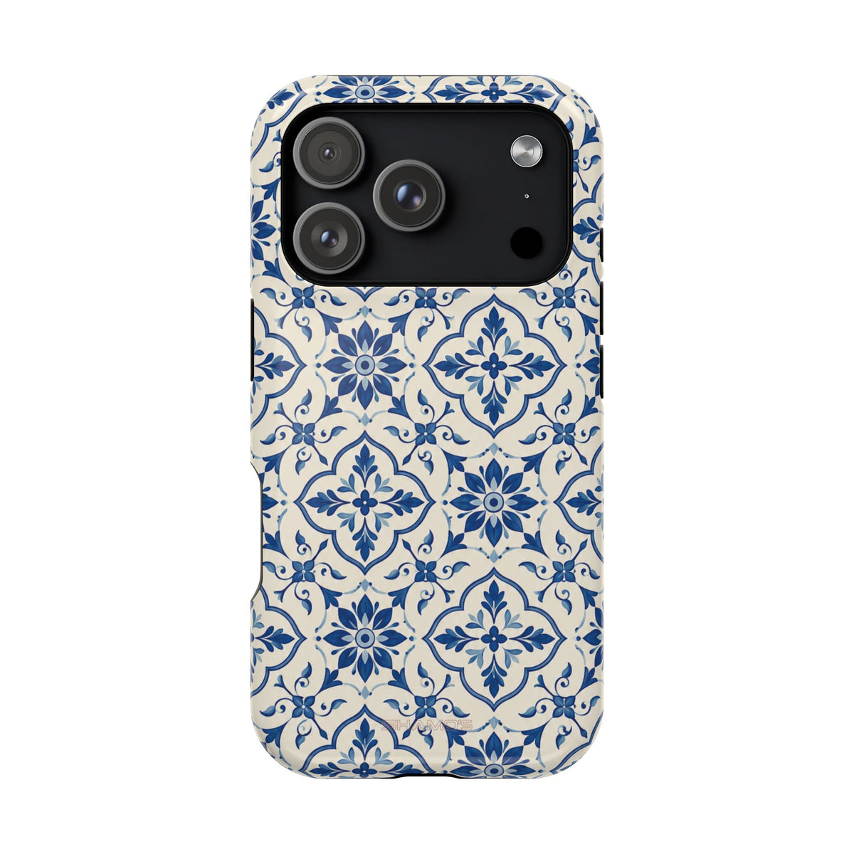 Lisbon Tile – Blue Ornamental MagSafe Phone Case