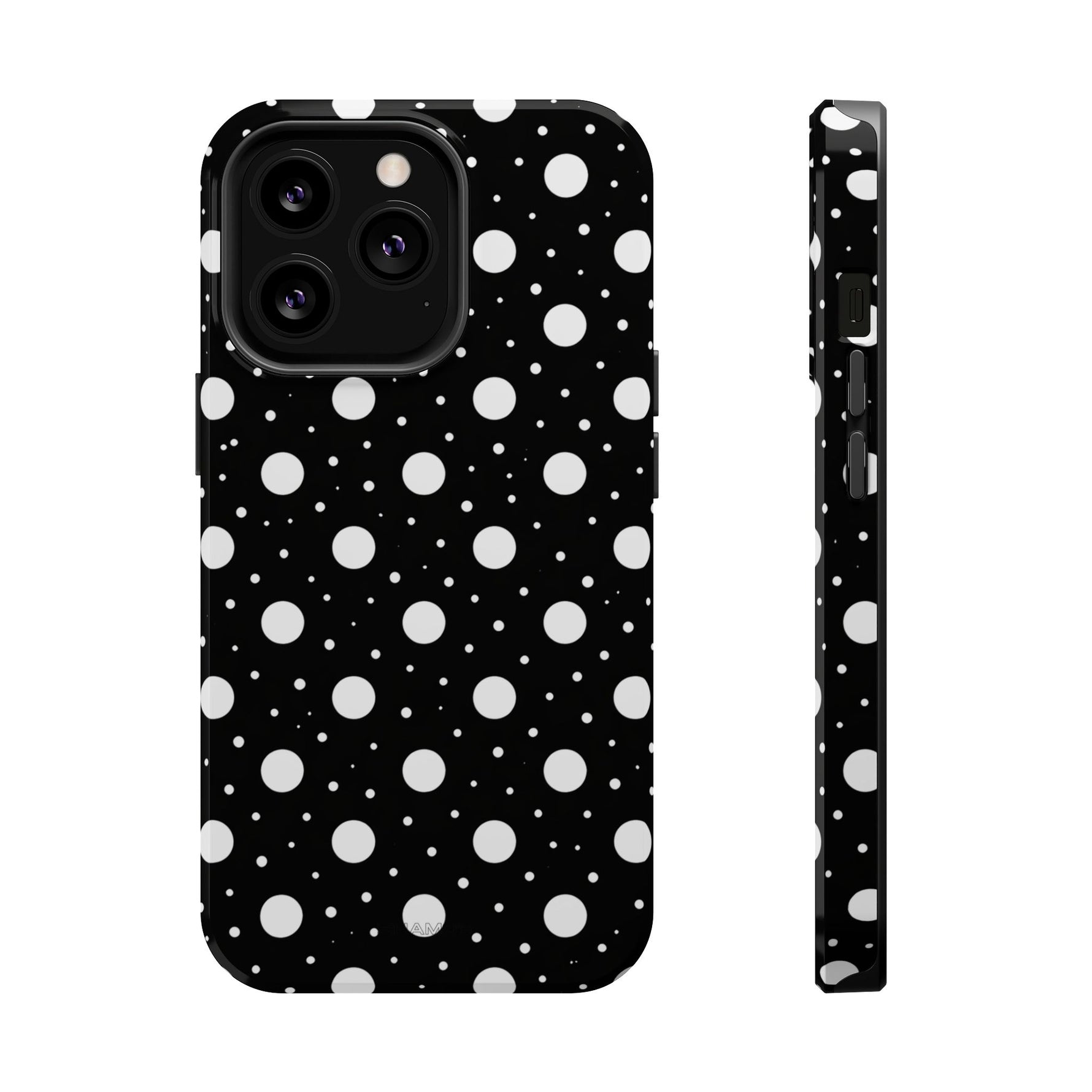 Polka Dot Impact-Resistant iPhone Case | MagSafe
