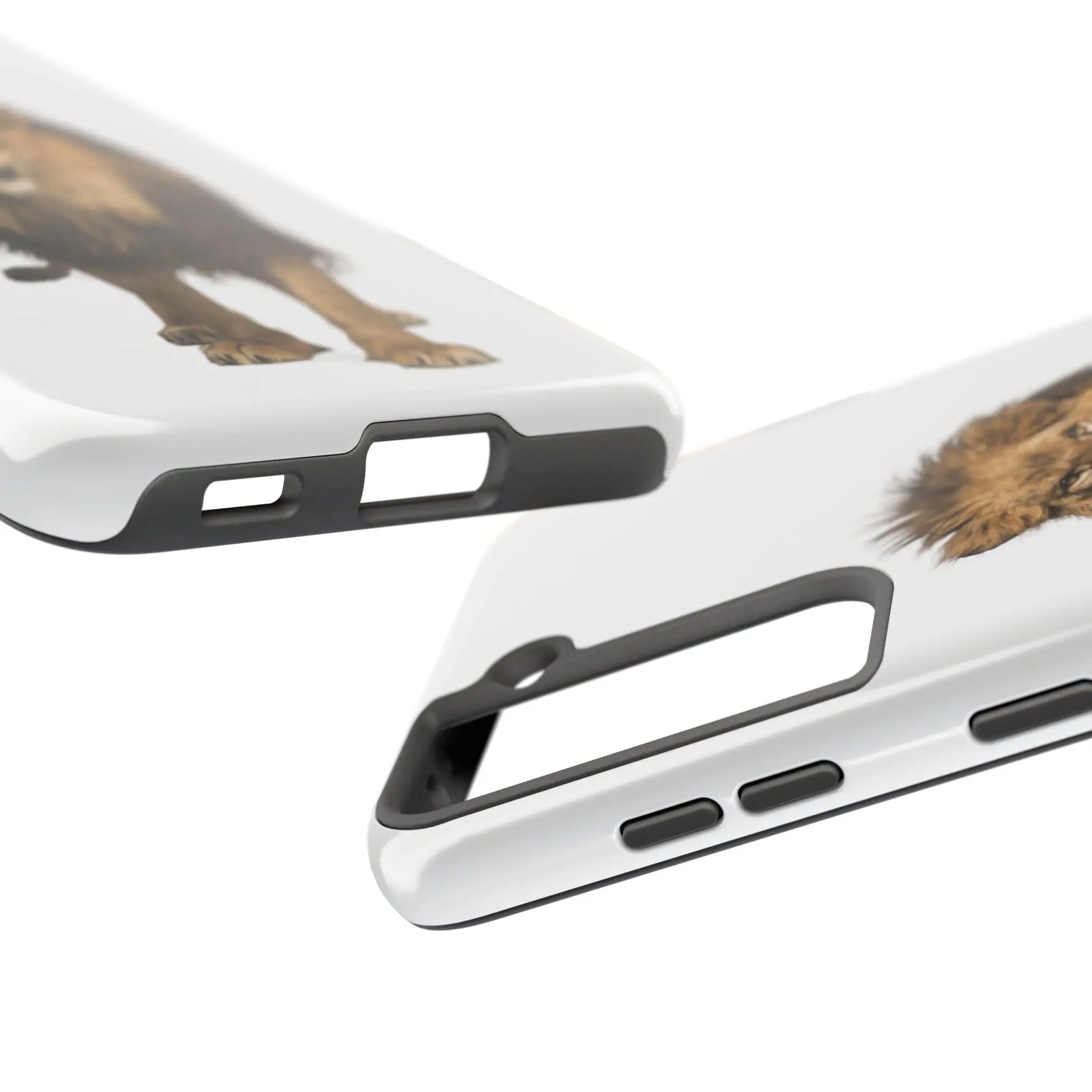Tough Phone Cases with Lion roaring - Shamo's