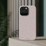 Pink Leopard Impact-Resistant iPhone Case | MagSafe