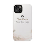 Personalizable Impact-Resistant Phone Case — Add Photo & Text