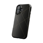 Black Geometric Design iPhone Case | MagSafe  Shamo's