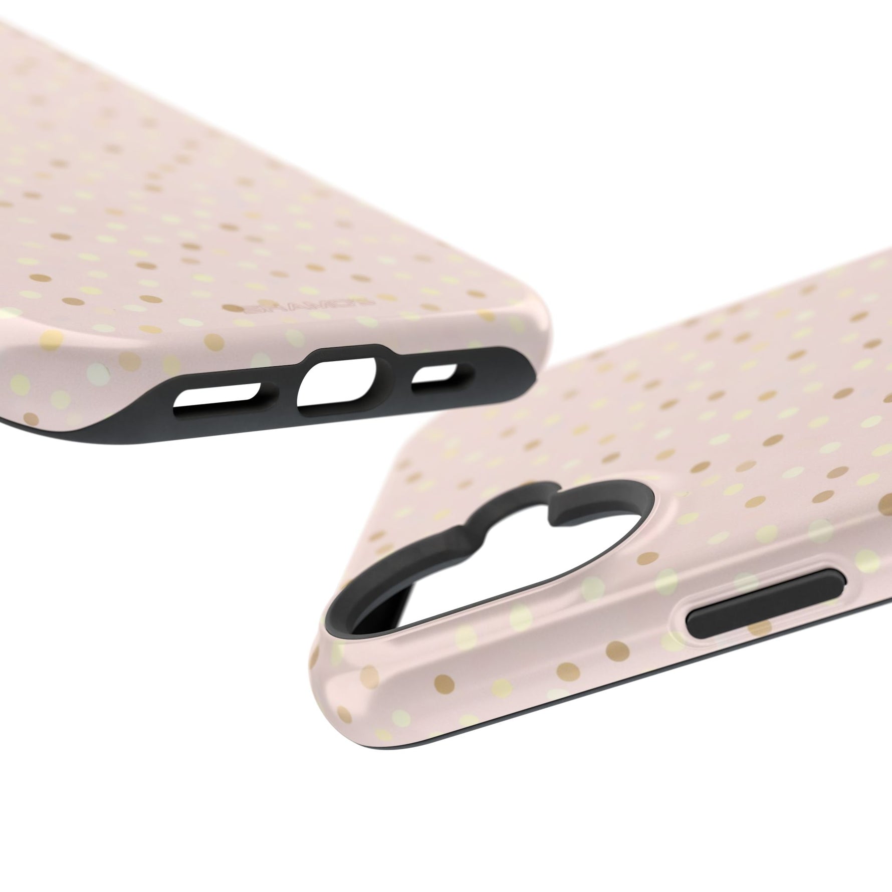 Sparkle Polka Dot Magnetic MagSafe Compatible Impact Phone Case