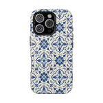 Lisbon Tile – Blue Ornamental MagSafe Phone Case