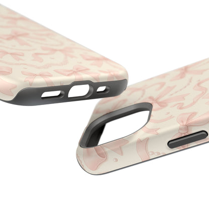 Coquette Bows Pattern iPhone Case | MagSafe