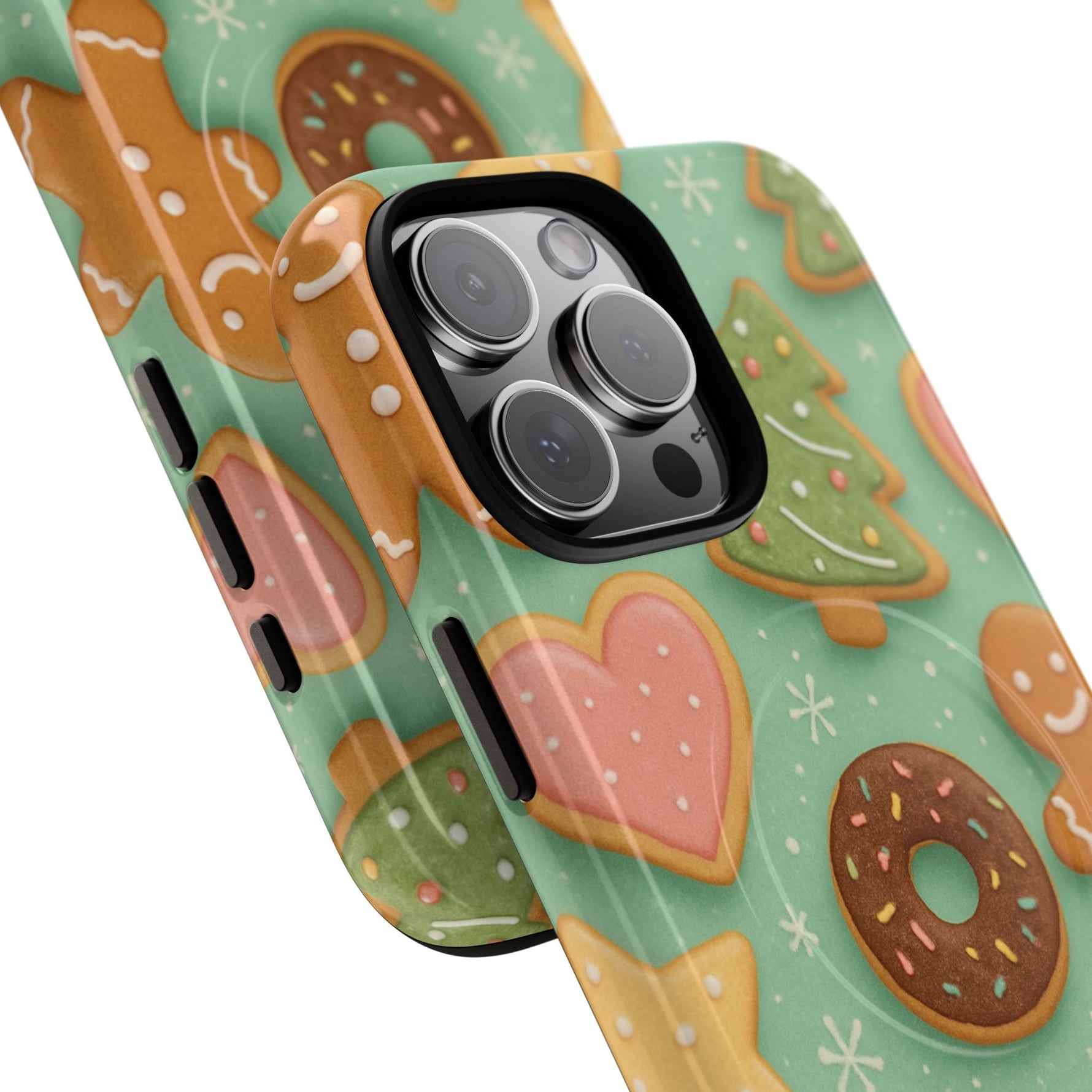 Holiday Cookie Pattern iPhone Case — MagSafe compatible  Shamo's