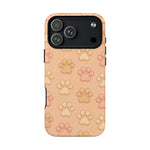 Pawfect Pattern Tough iPhone Case compatible with MagSafe - Shamo's