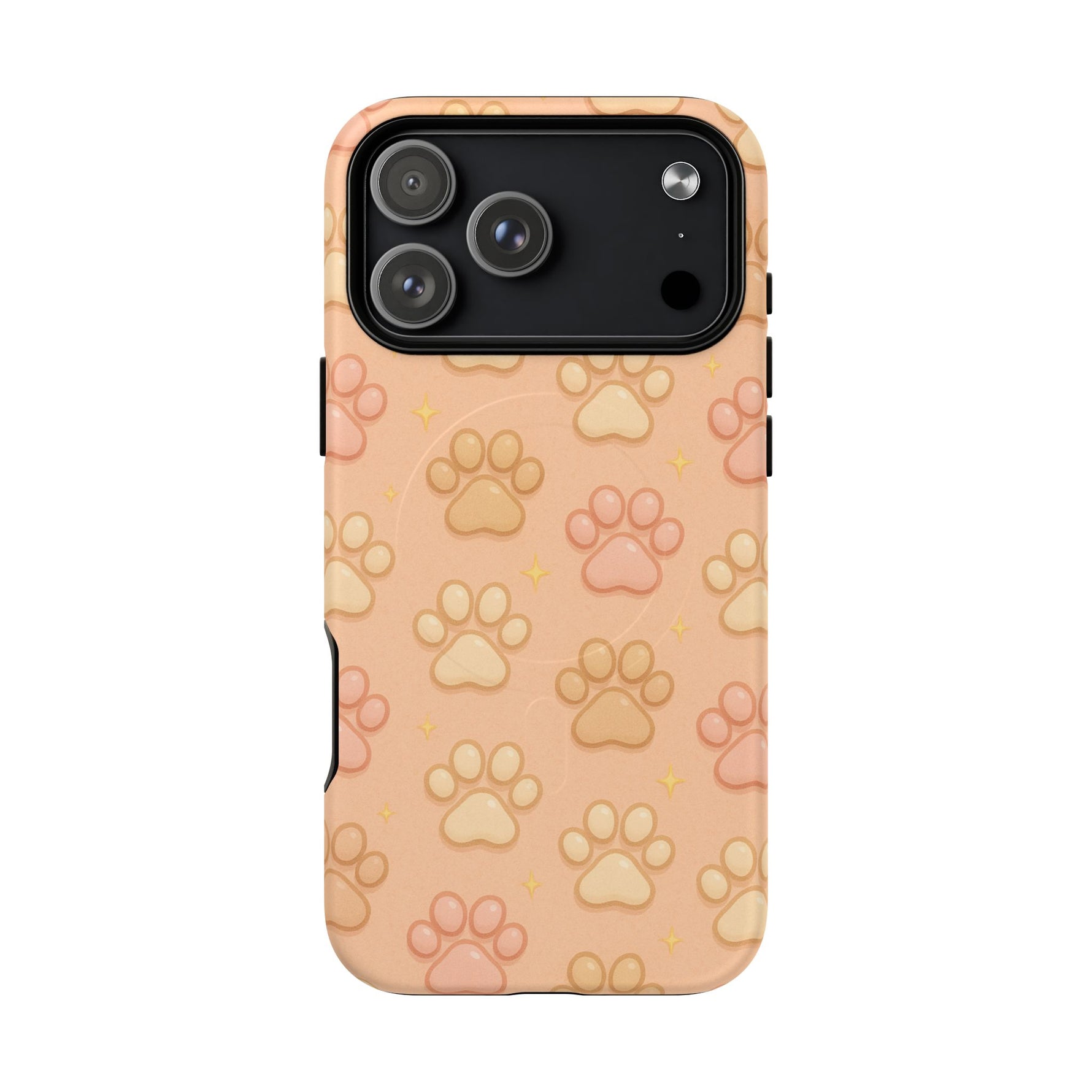 Pawfect Pattern Tough iPhone Case compatible with MagSafe - Shamo's