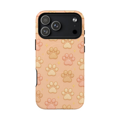 Pawfect Pattern Tough iPhone Case compatible with MagSafe - Shamo's