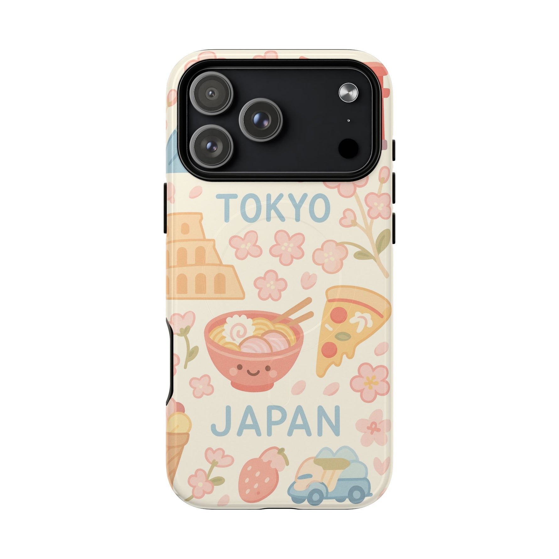 Tokyo Travel iPhone Case - Cute Japan Design | MagSafe - Shamo's