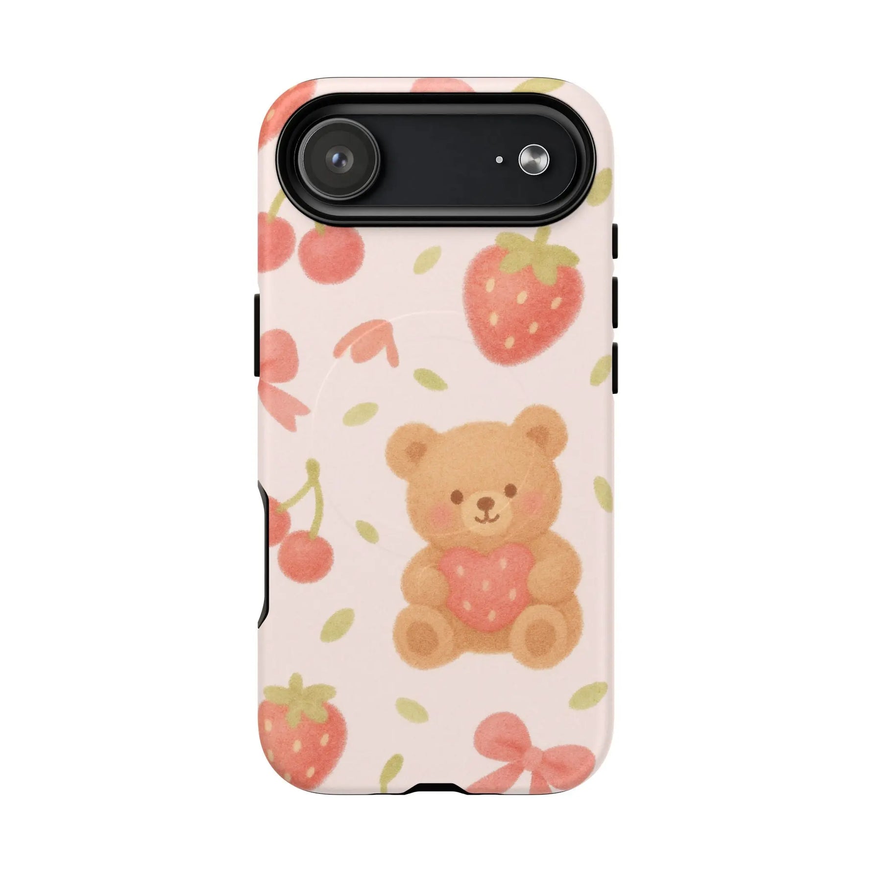 Teddy Berry Basket Friends iPhone Case with MagSafe - Shamo's