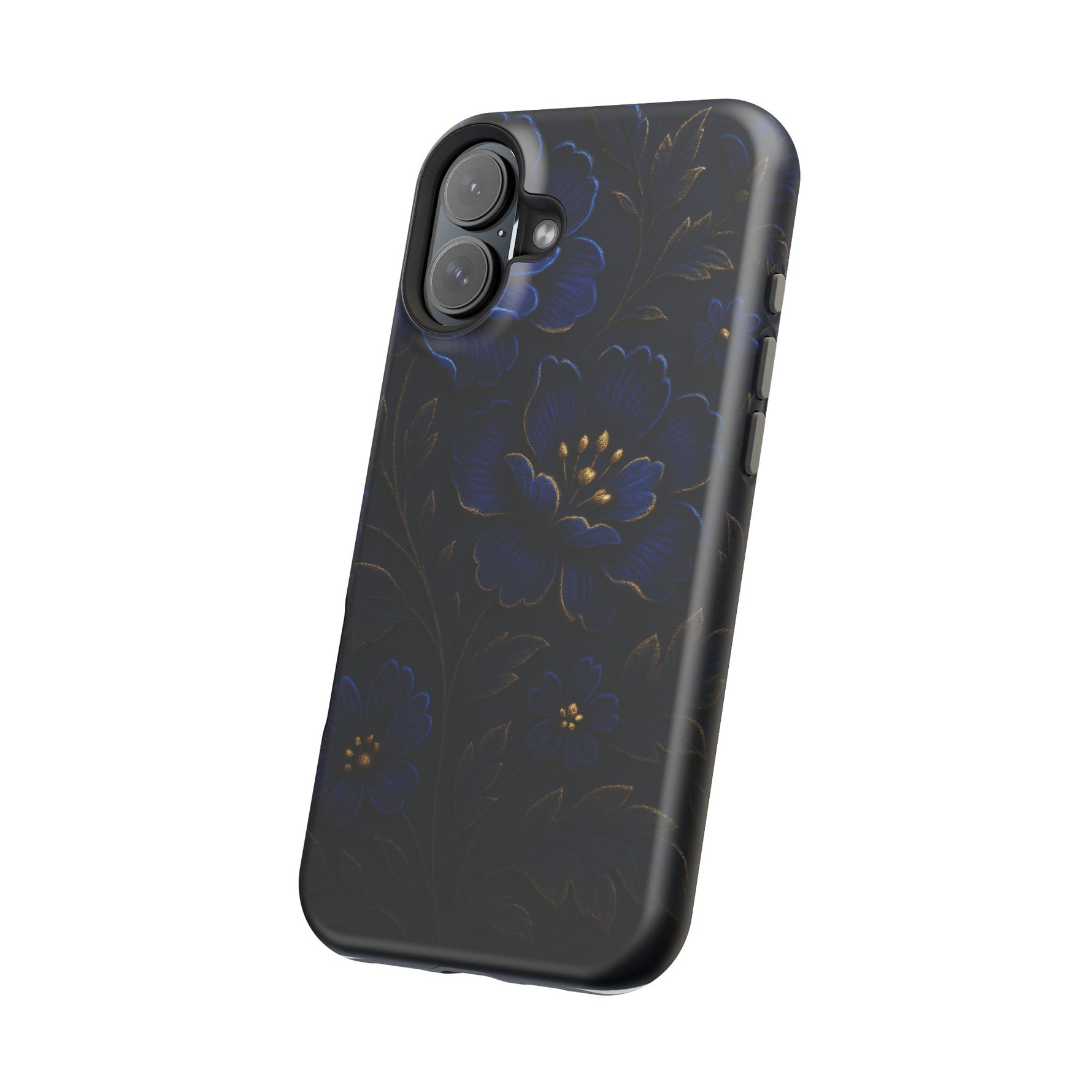3D Velvet Night Flower iPhone Case | MagSafe - Shamo's