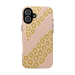 Pink Gold Leopard iPhone Case compatible with MagSafe - Shamo's