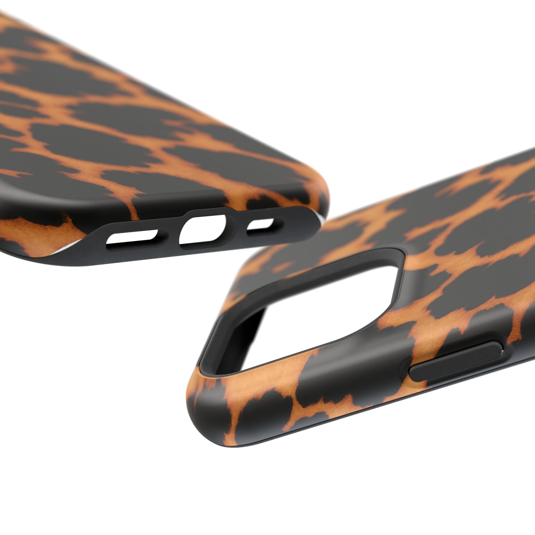 Leopard Print Impact-Resistant iPhone Case with MagSafe Compatibility  Shamo's