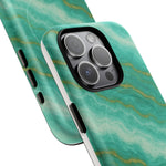 Ocean Marble Flow iPhone Case with MagSafe - Shamo's