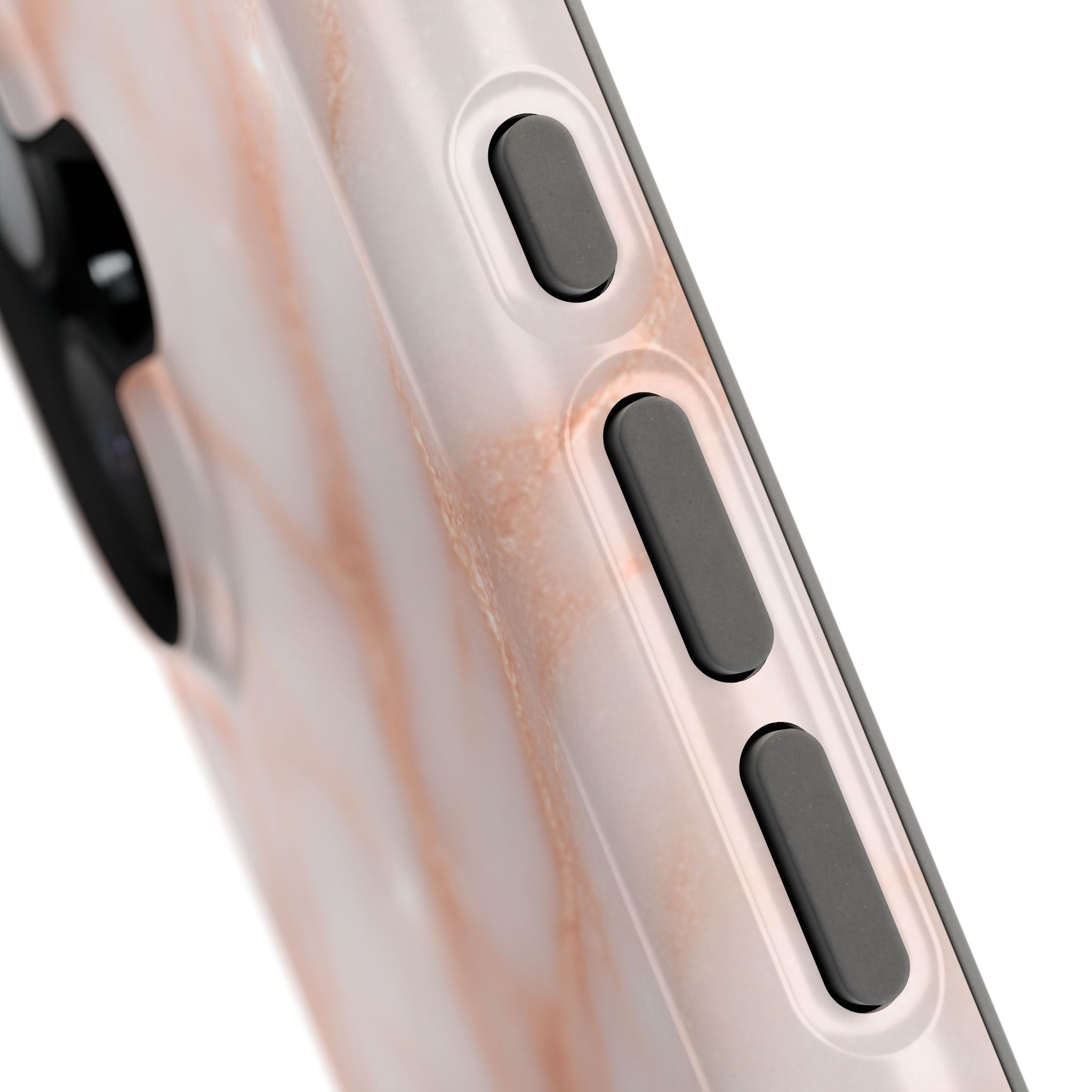 Glamouröse iPhone-Hülle in Roségold mit MagSafe