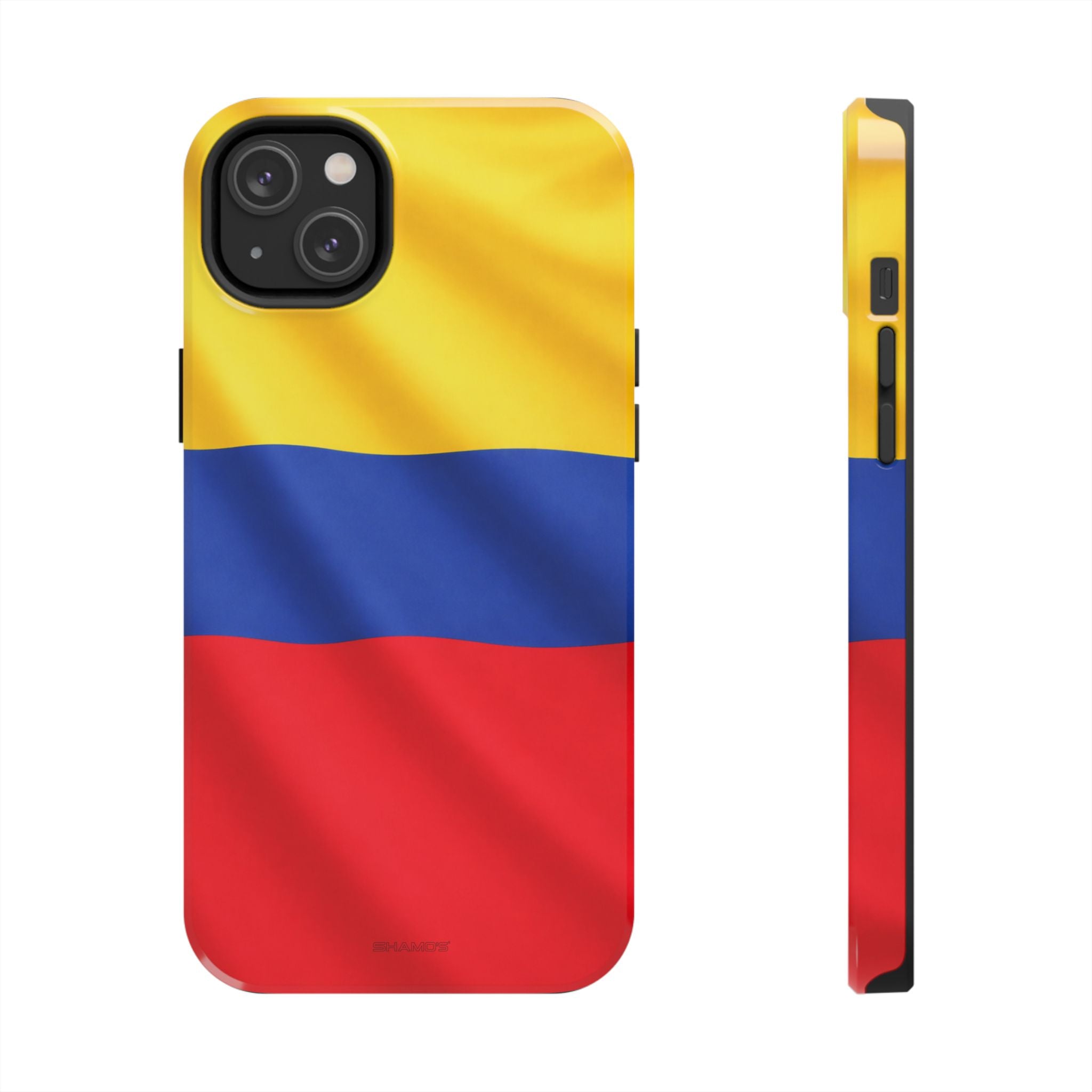 Colombia Flag Tough Phone Case - iPhone 14 Plus - Shamo's
