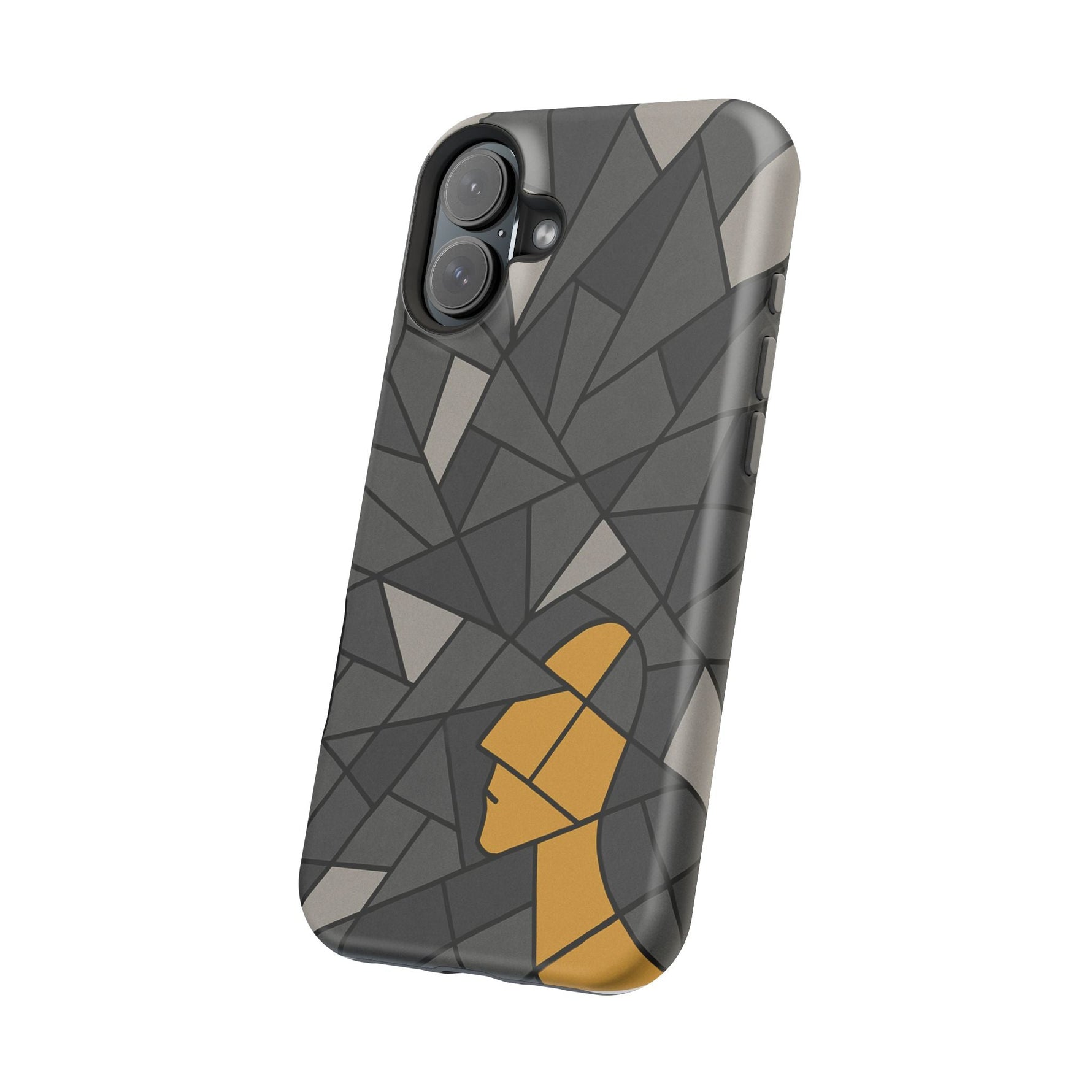 “Rebuilding Myself” Abstract iPhone Case — Magnetic MagSafe Impact-Resistant  Shamo's