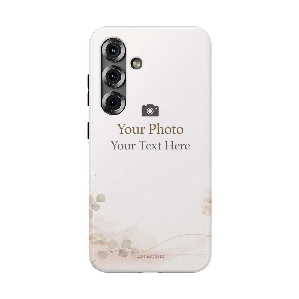 Personalizable Impact-Resistant Phone Case — Add Photo & Text
