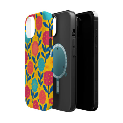 Vibrant Floral MagSafe Phone Case