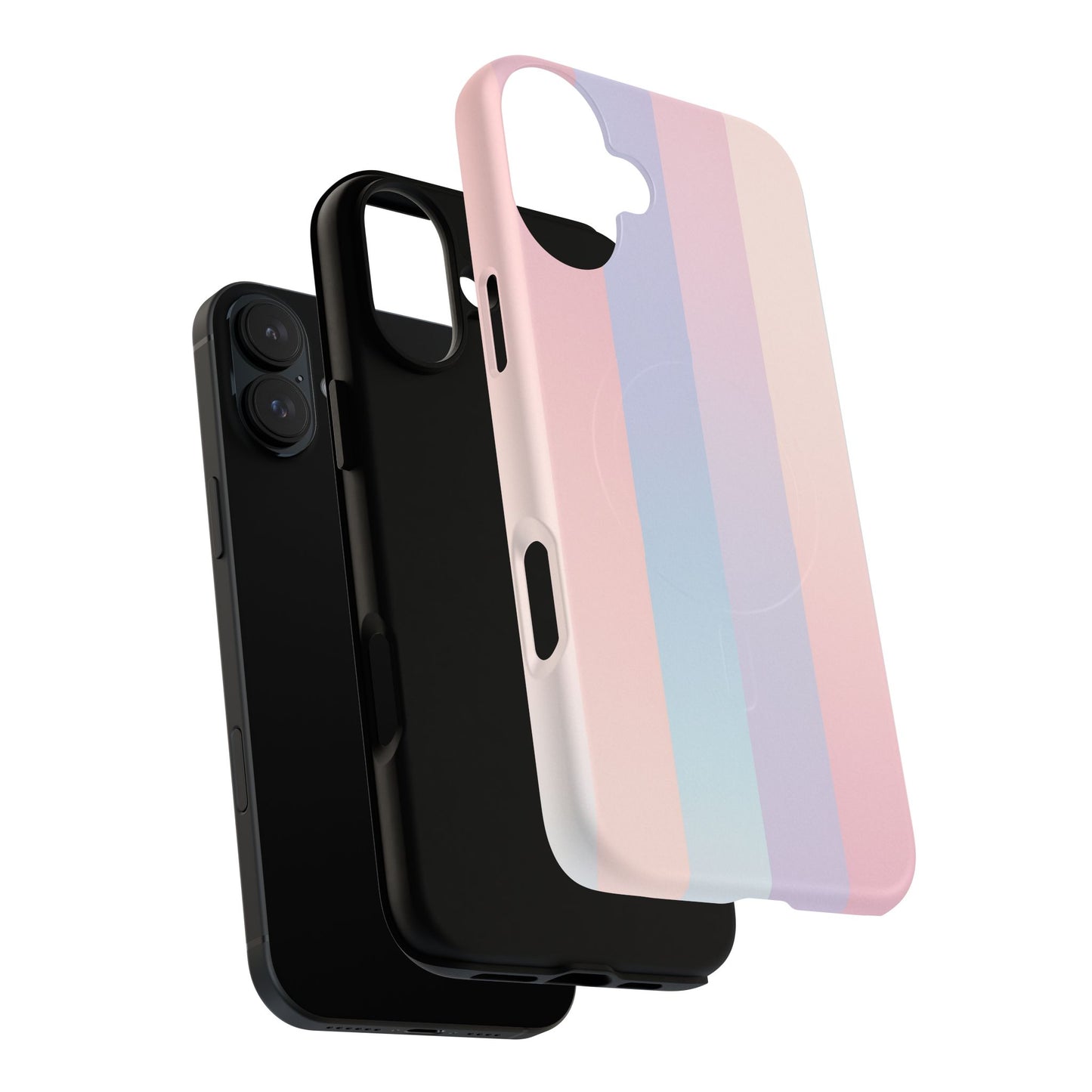 Pastel Stripe Blend Case for iPhone | MagSafe