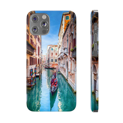 Slim Phone Cases with Venice Italy Travel Design