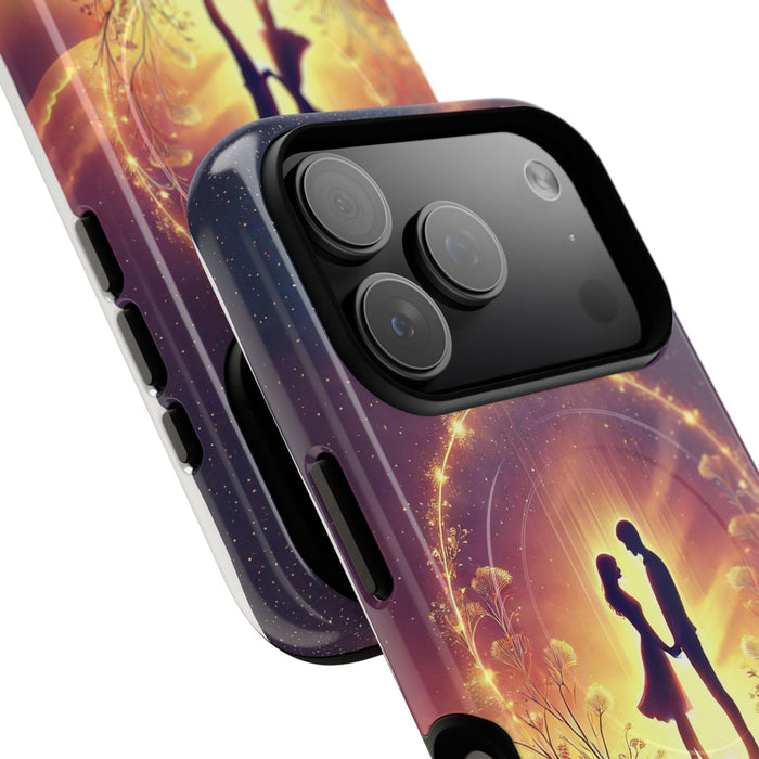 MagSafe Phone Case - Love Couple Design - Tough Magnetic Cases for iPhone 17 and more