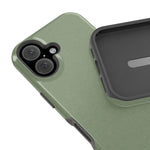 Olive Green MagSafe Compatible Impact-Resistant iPhone Case