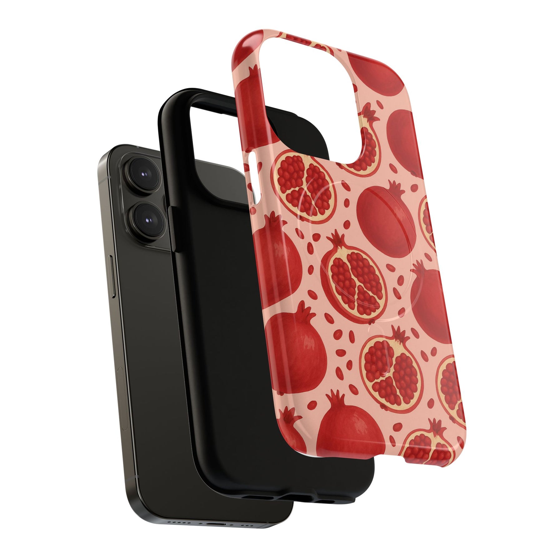 Pomegranate Fruit Tough iPhone Case | MagSafe Compatible - Shamo's