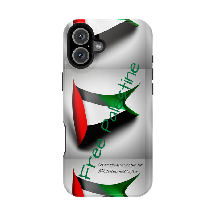 MagSafe Tough Case: Palestinian Flag & 'From the River to the Sea, Palestine Will Be Free