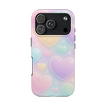 Cute Rainbow Hearts Phone Case  Shamo's iPhone 17 Pro