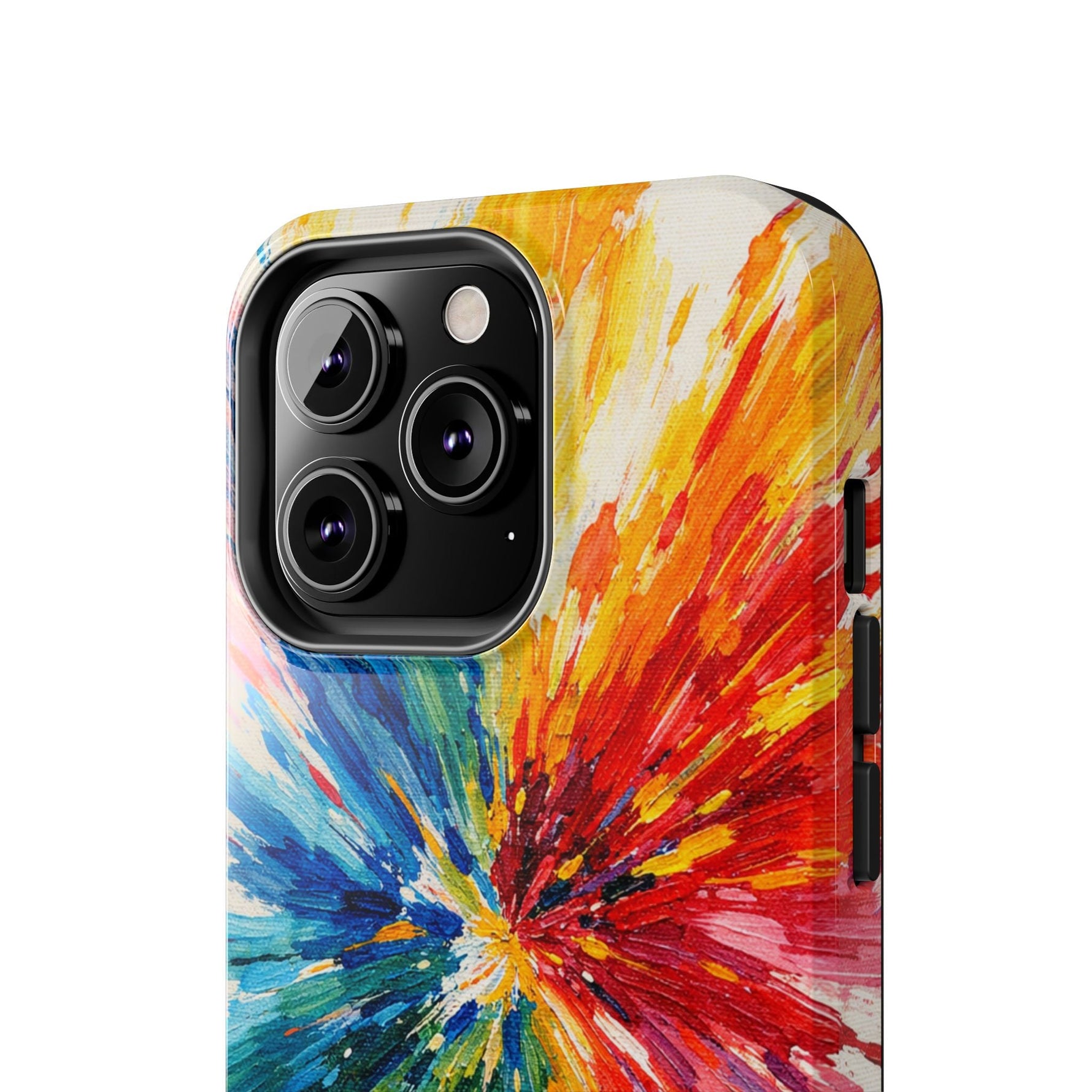 Vibrant Abstract Paint Explosion Impact Phone Case  Shamo's
