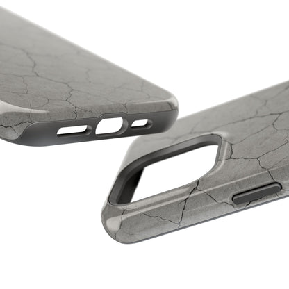 Cracked Concrete Texture iPhone Case with MagSafe compatibility  Shamo's