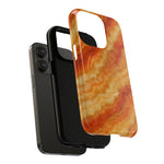 Amber Agate Marble iPhone Case with MagSafe  Shamo's