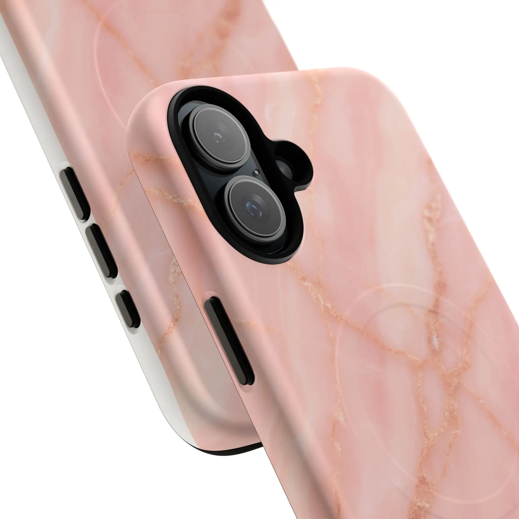 Blush Pink Marble iPhone Case with MagSafe  Shamo's