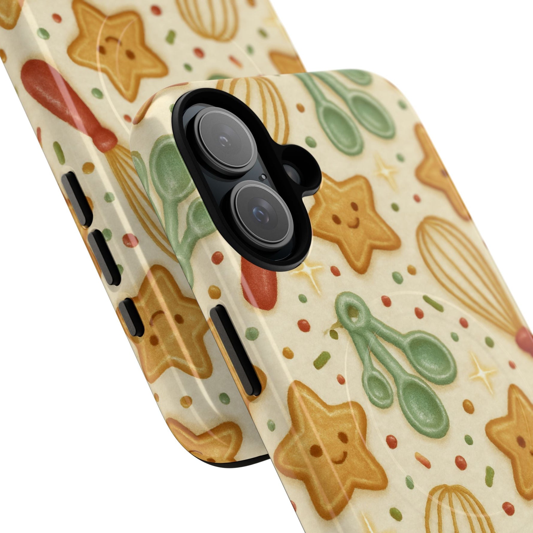 Baking Holiday iPhone Case — Cute Whisk & Cookie Pattern | compatible with MagSafe  Shamo's
